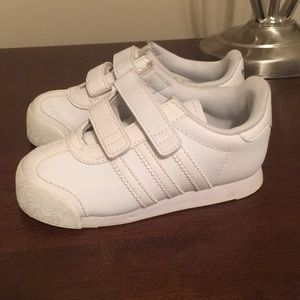 White adidas sneakers